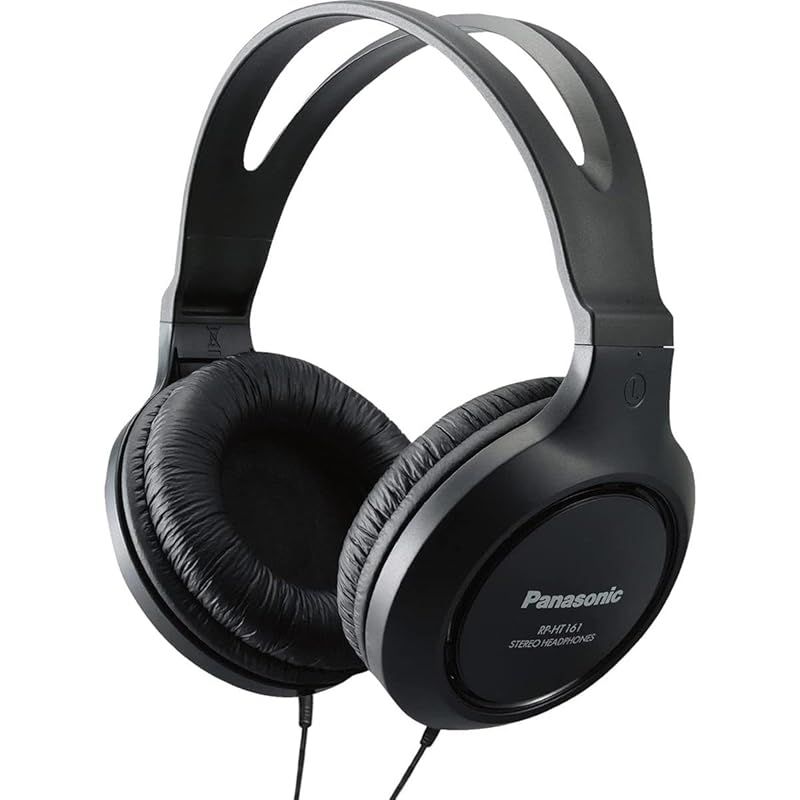 【在庫限り】パナソニック(Panasonic) XBSポートと軽量ヘッドホン RP-HT161-K
