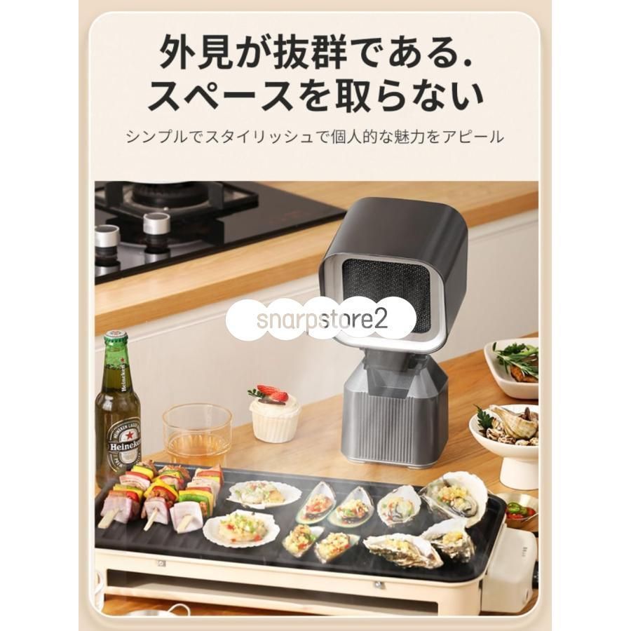 新登場卓上レンジフード 卓上吸煙機