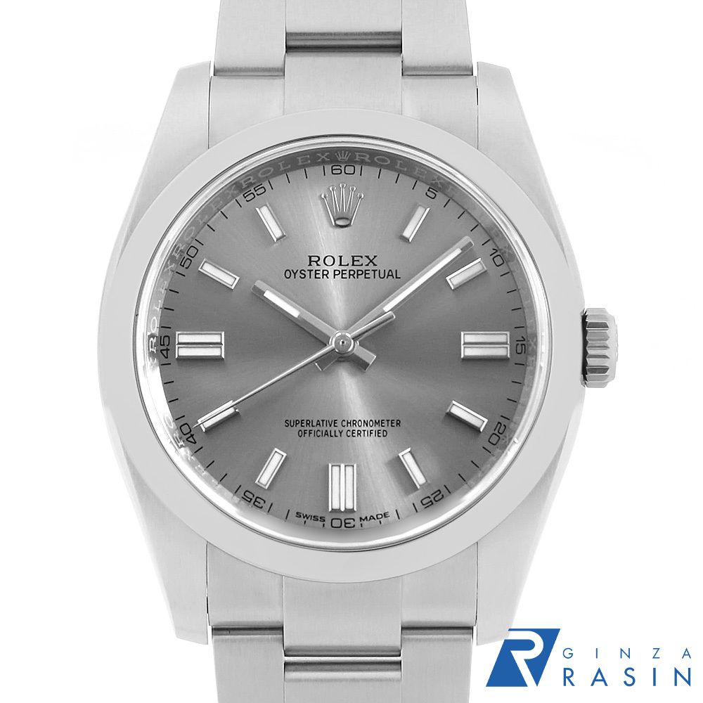 ロレックス オイスターパーペチュアル 116000 スチール バー ランダム番 中古 メンズ