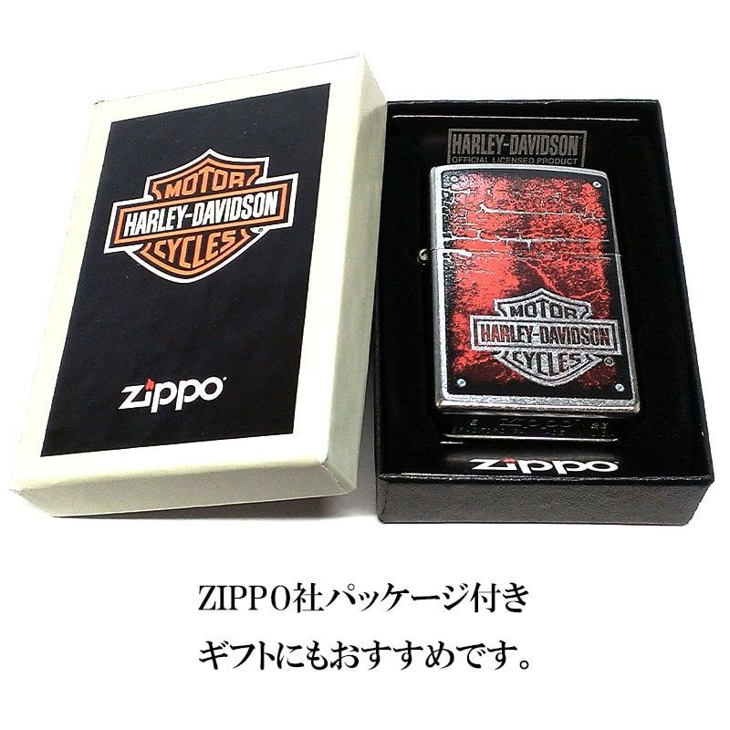 ZIPPO ハーレー ダビッドソン ジッポー ライター ビンテージ レッド 