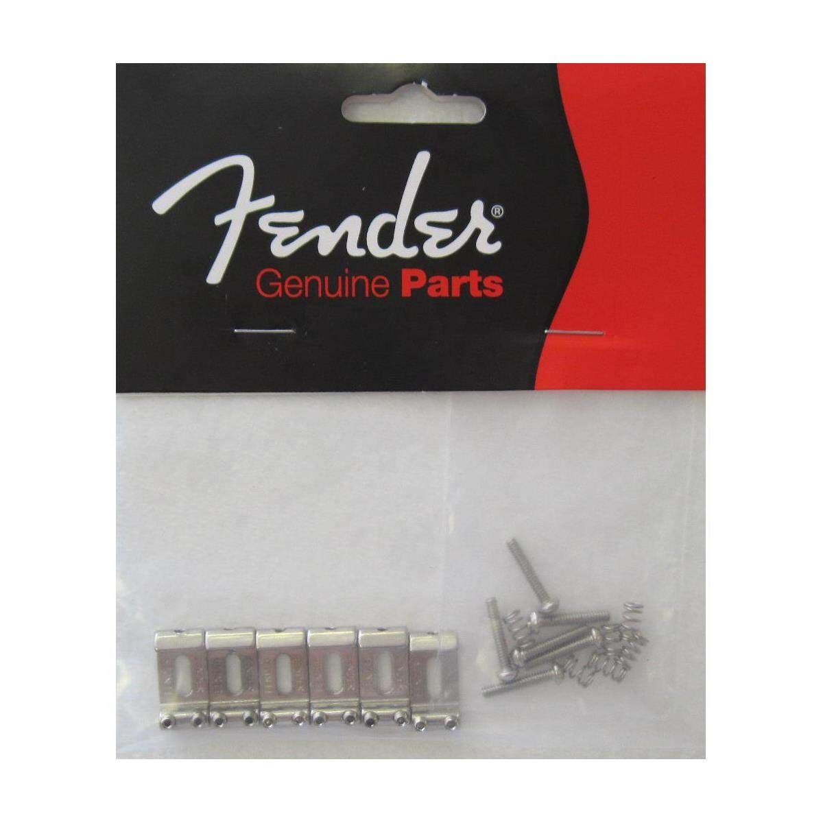 Fender  Standard 2008 Stratocaster Bridge Saddles - スチールとニッケル仕上げ