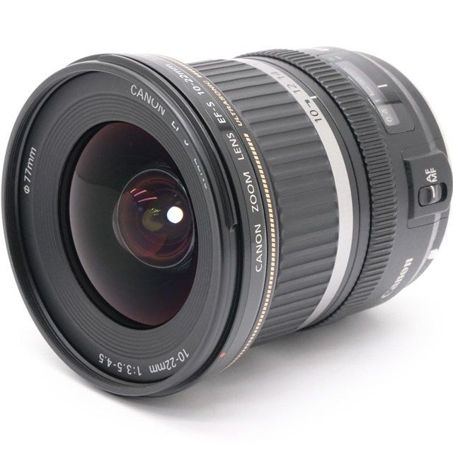 並品 Canon EF-S 10-22mm F3.5-4.5 USM｜APS-C対応 超広角ズームレンズ｜風景 建築 旅行撮影に最適｜ピントリングラバー劣化あり
