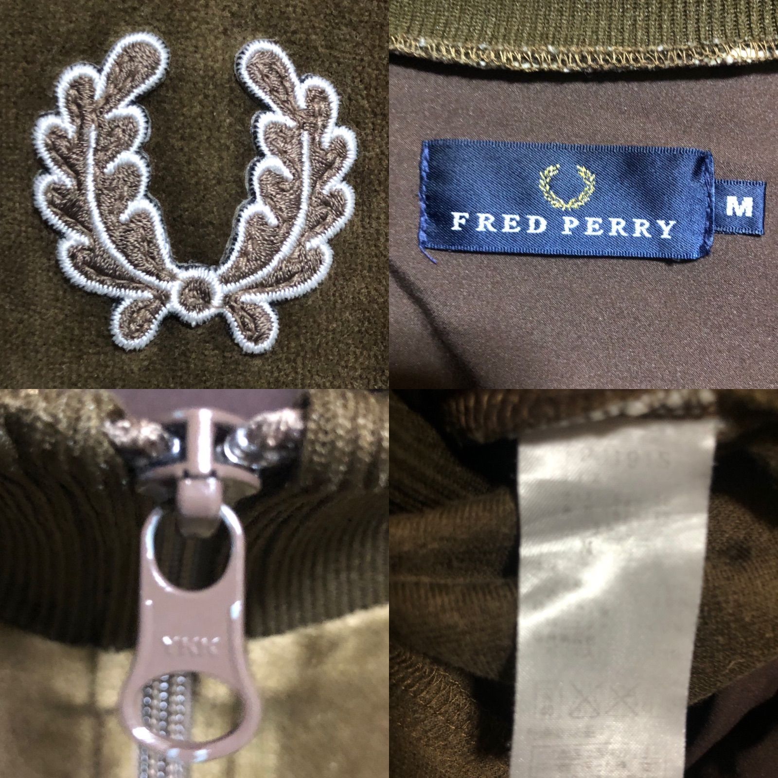 Fred Perry⭐️希少ユニオンジャック L ブラウントラックジャケット