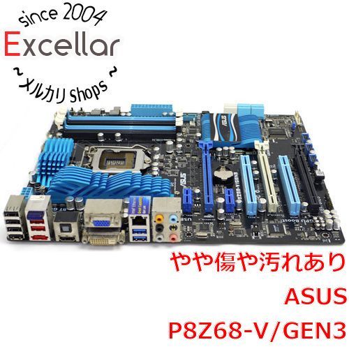 [bn:16] ASUS製　ATXマザーボード　P8Z68-V/GEN3　LGA1155