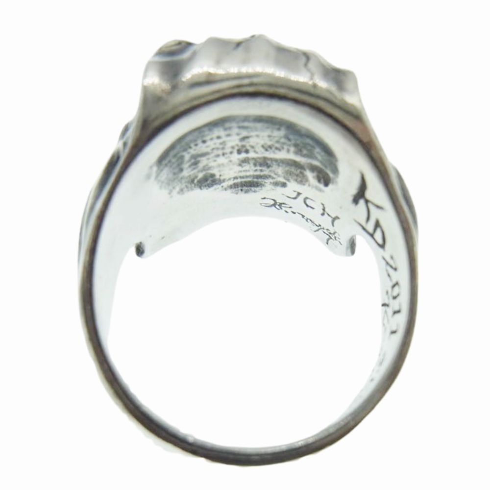 カゲマルデザイン KAGEMARU DESIGNS 18K MUSCLE SKULL RING
