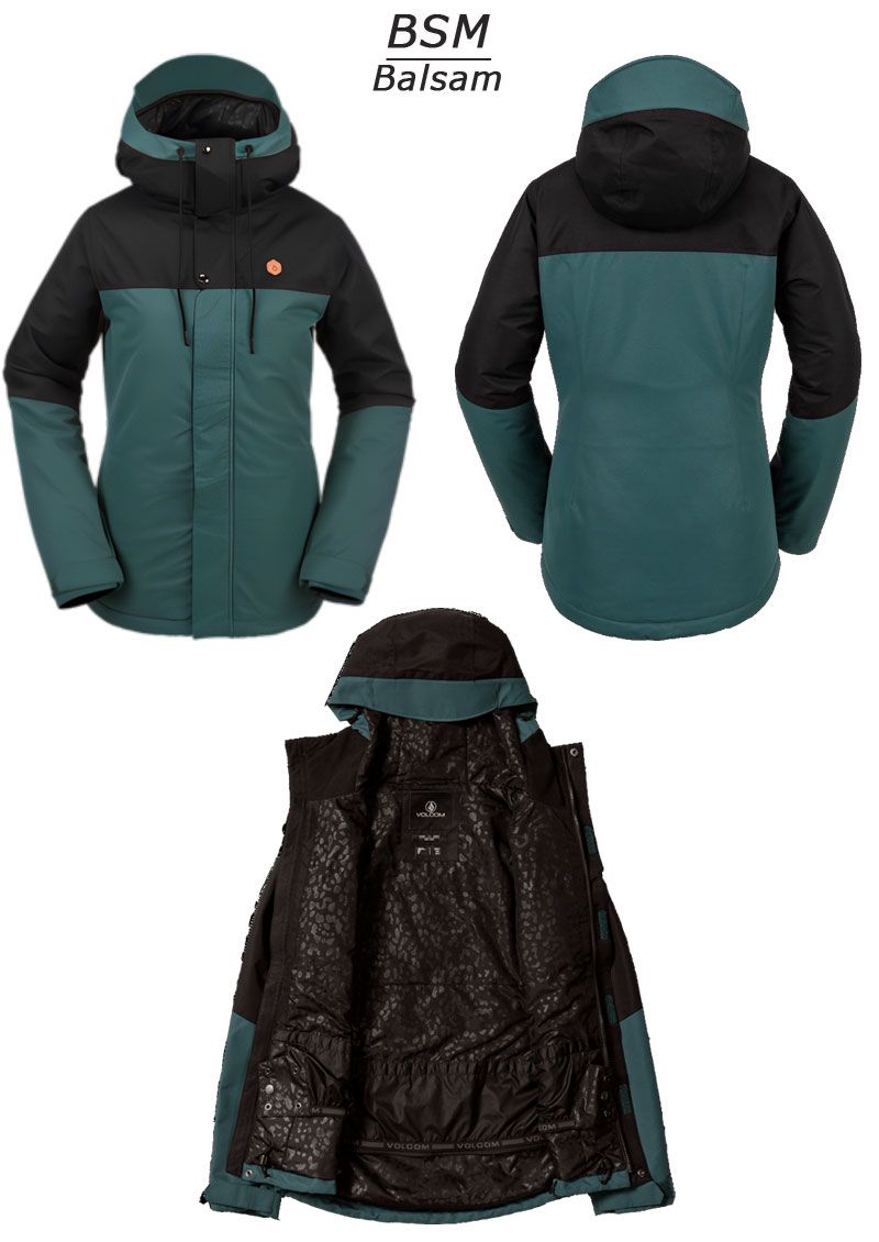 23-24 VOLCOM/ボルコム BOLT INS jacket レディース 防水