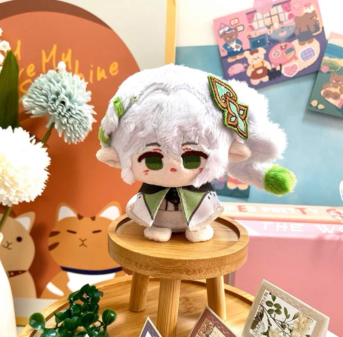Amazon.co.jp: 原神 ナヒーダ ぬいぐるみ 20cm 骨無 衣装セット