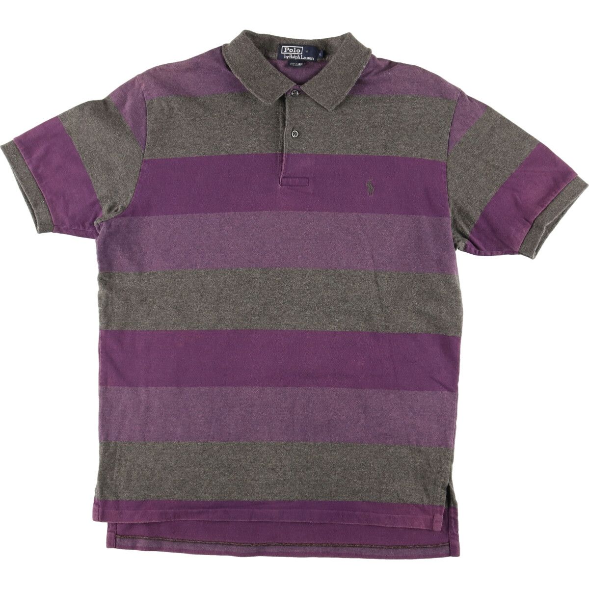 古着 ラルフローレン POLO by Ralph Lauren 半袖 ボーダー ポロシャツ メンズL/eaa453670