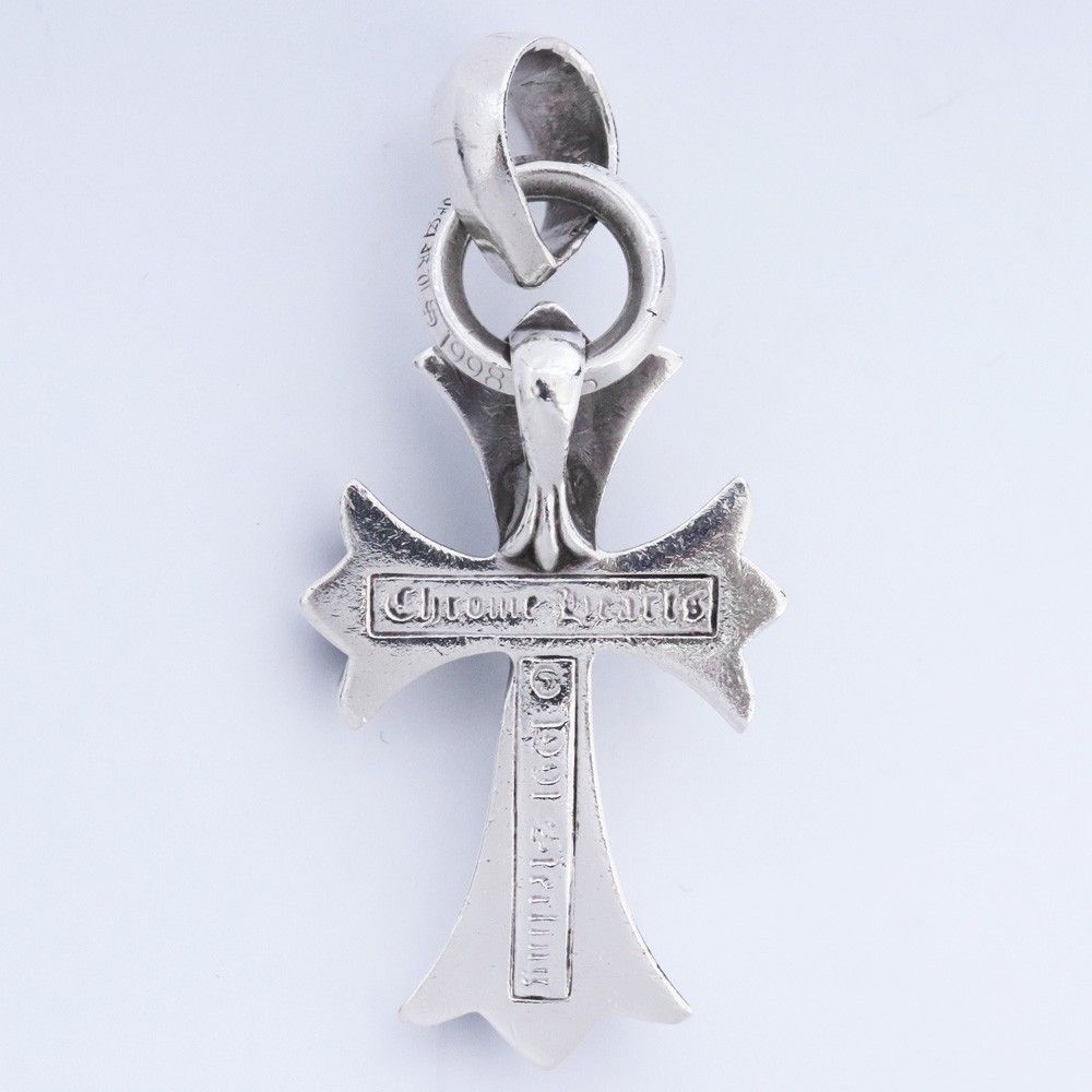 ONLINE ファッション ダブルCHクロスペンダントスモール with ベイル