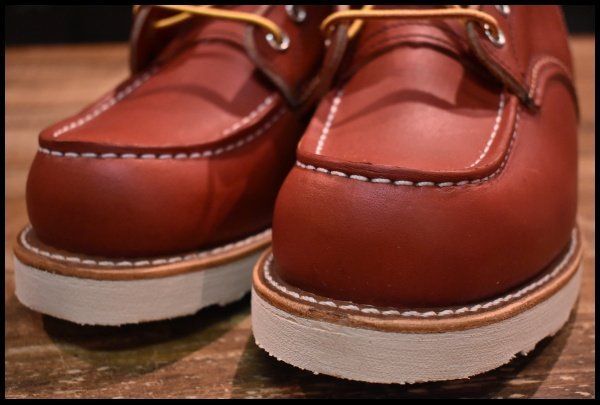 REDWING　8875　7E　97年製　犬タグ　極美品 7E 箱付 未使用 犬タグ復刻 23年】レッドウィング 8875 アイ