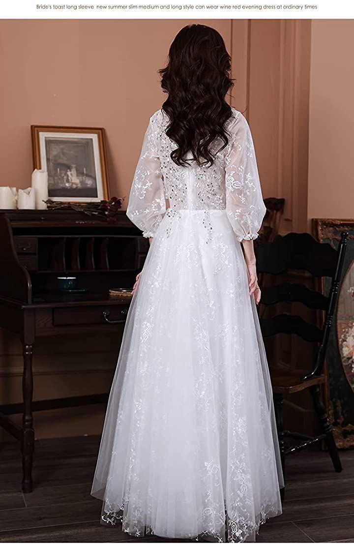 Ominefans 可愛い ウェディングドレス 二次会ドレス 結婚式 プリンセス 