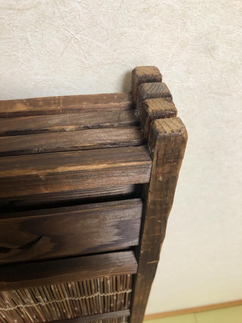 4連衝立 古民家