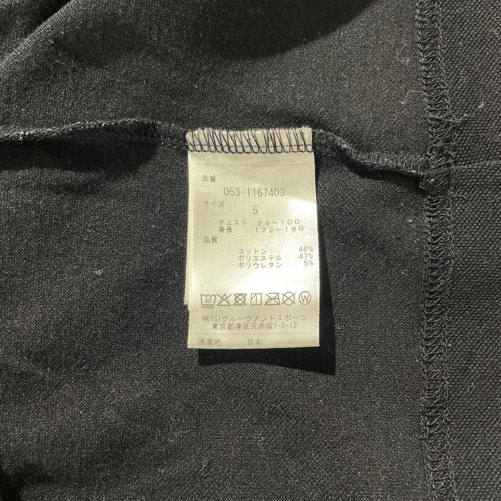 ブラック モックネック