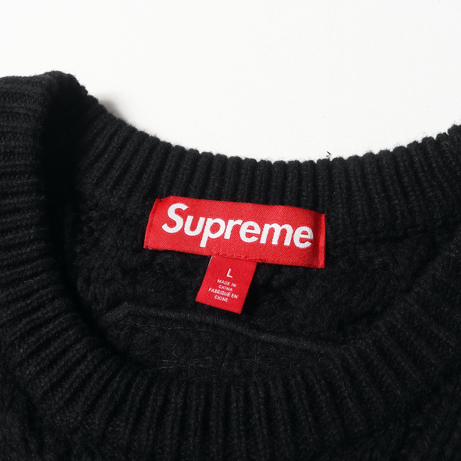 新作登場，定番人気 美品 Supreme シュプリーム ニット サイズ:L 23AW