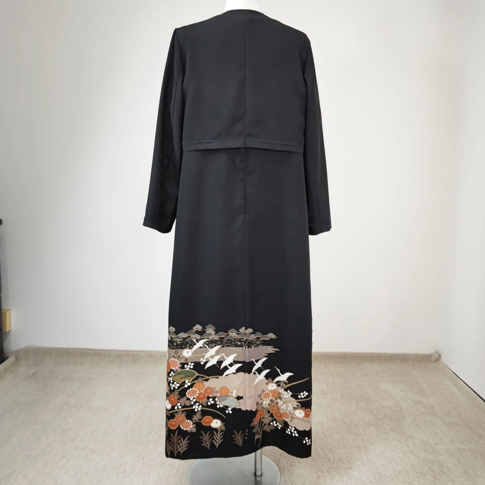 zunezune 13号 ボレロ付 留袖ドレス スカート裏付 着物リメイク 花 FfGF33aeMPu3i8jc6RtwqB.jpg@webp