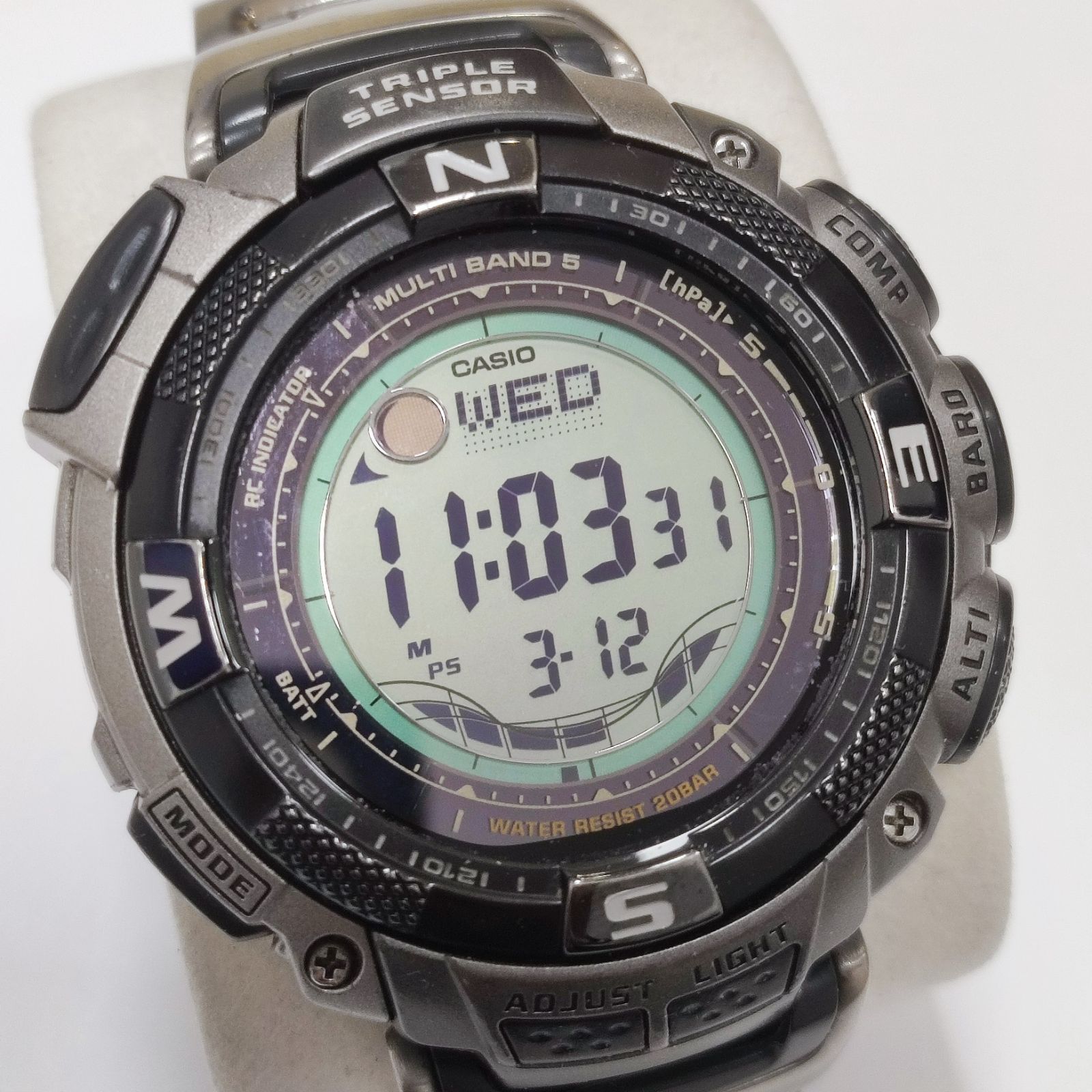 時計 CASIO TRIPLE SENSOR PRW-1500TJ PRO TREK（プロトレック） PRW-1500TJ-7JF | Gressive OFF style