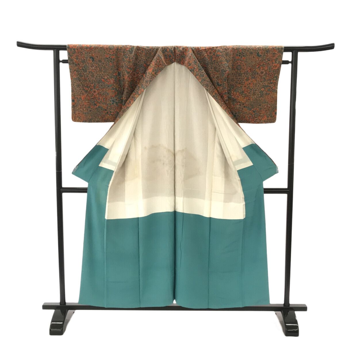 小紋/美品/更紗/仕立上がり/適応身長148～155㎝/ 7914 - メルカリ 