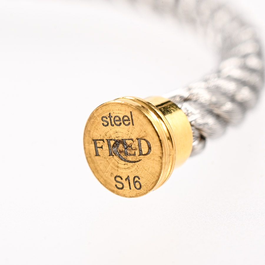 美品 FRED フレッド ケーブル LM 18 パープル ケース付き フレッド