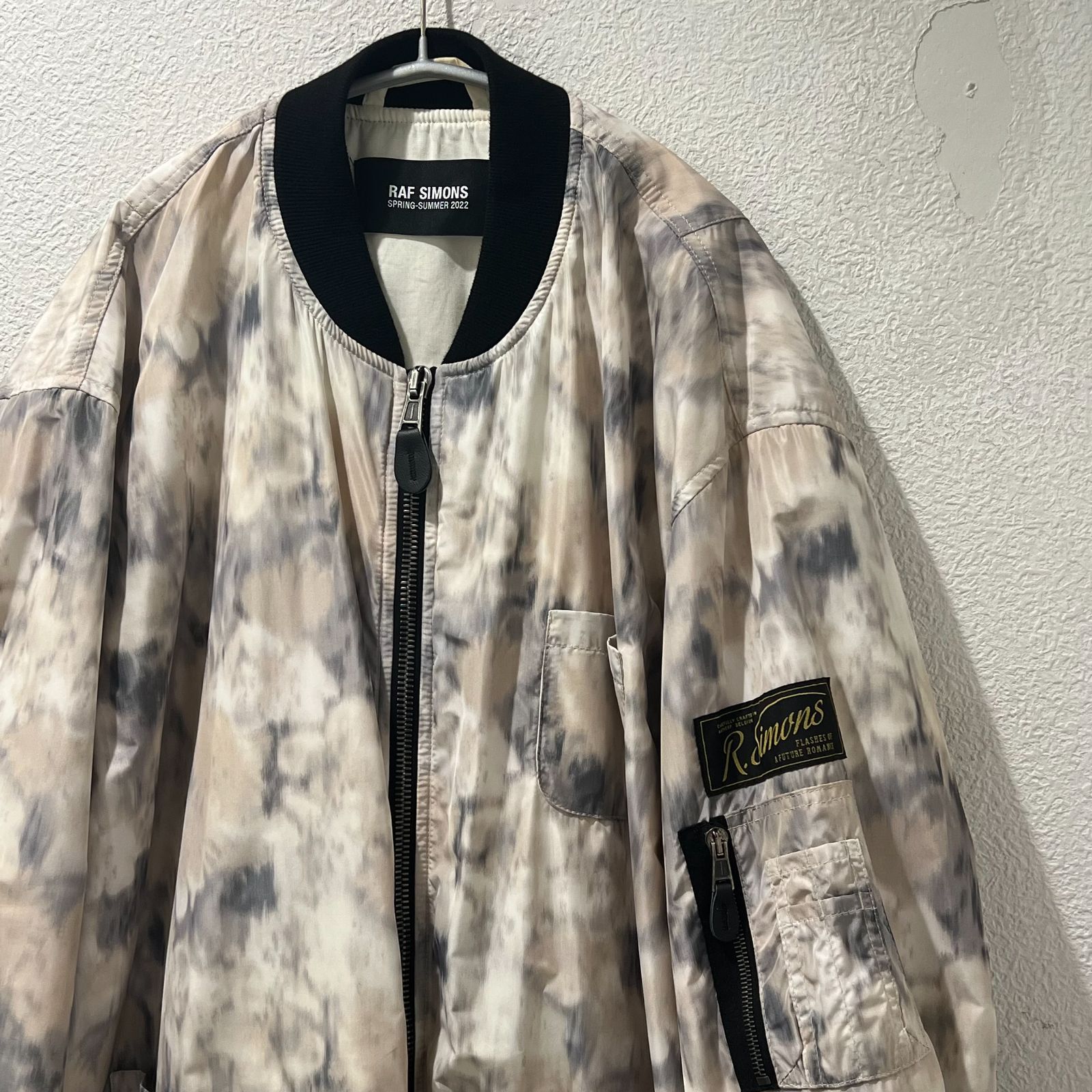 22SS RAF SIMONS ボンバージャケット-