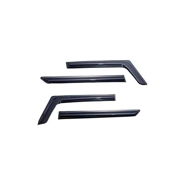 サイドバイザー N-BOX JF3|4 ドアバイザー エヌボックス JF3 JF4 金具付け ブラック 雨よけ 換気 金具付き フロント リア 4ピース 外装 ウィンドウ