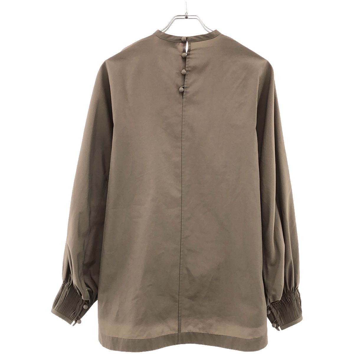 HYKE ハイク 20SS タフタシャーリングトップブラウス 201-15112 