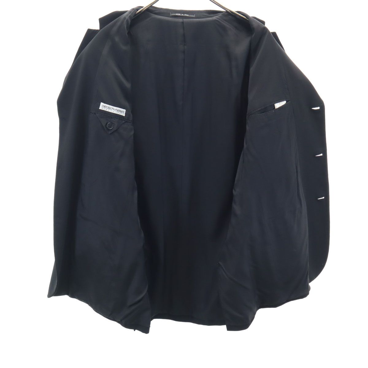 OLD EMPORIO ARMANI 90s イタリア製 テーラードジャケット 1990's Italian Tailored Jacket by GIORGIO ARMANI Dark Brown 1990