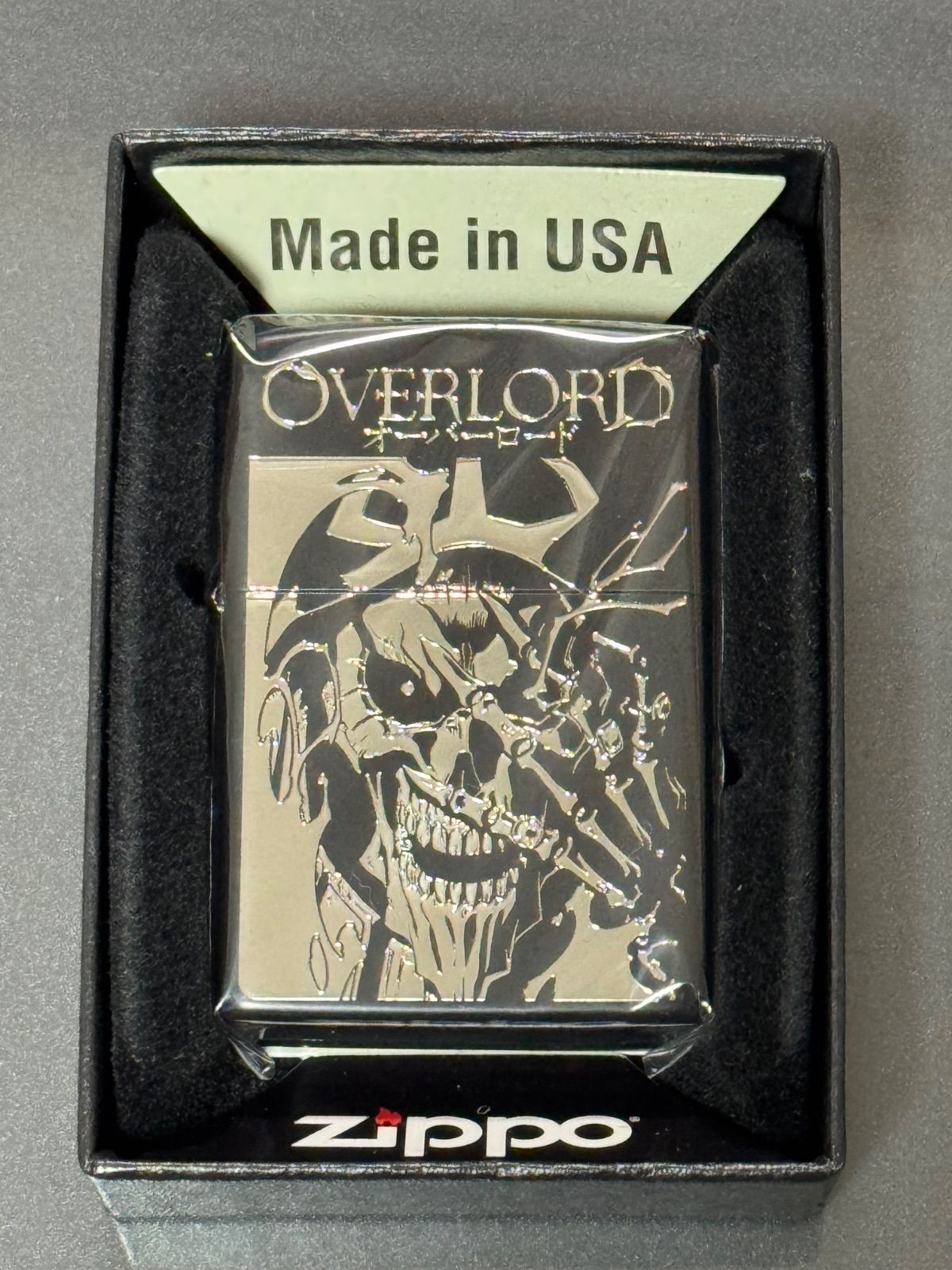 zippo オーバーロード アインズ アルベド アニメ 両面デザイン 20 OVERLOAD ケース 保証書