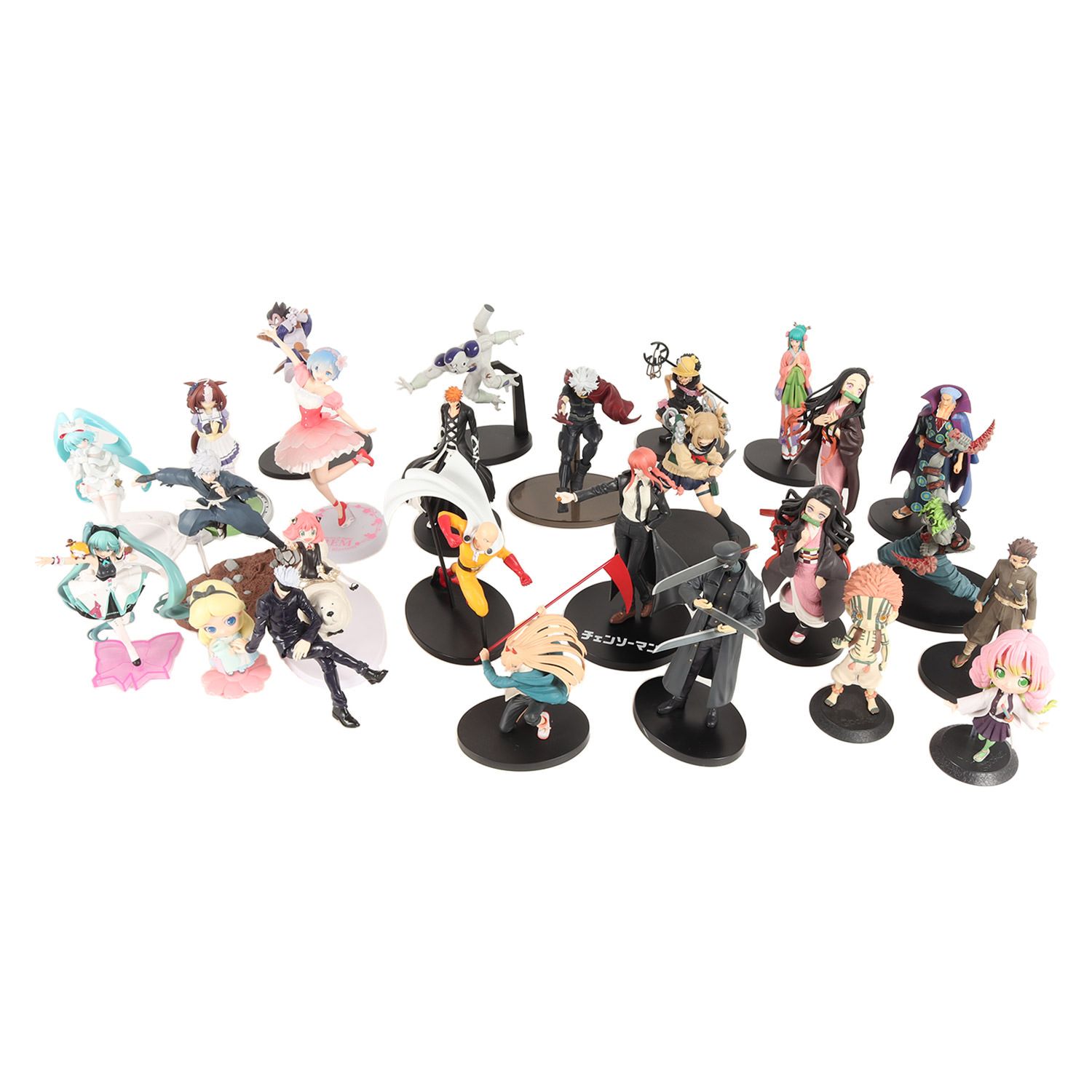 フィギュアまとめ売り ドラゴンボール 鬼滅の刃 ワンピース 初音ミク