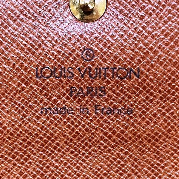 勇敢な ルイヴィトン Louis Vuitton モノグラム ポルト トレゾール エテュイ パピエ M61202 3つ折り財布 ユニセックス