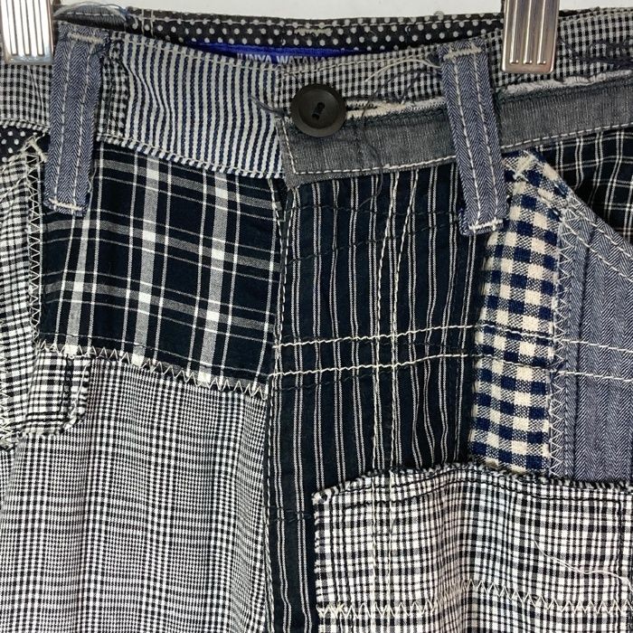 【名作】JUNYAWATANABEコムデギャルソンＭＡＮパッチワークパンツ ☆JUNYA WATANABE COMME des GARCONS MAN ジュンヤワタナベ