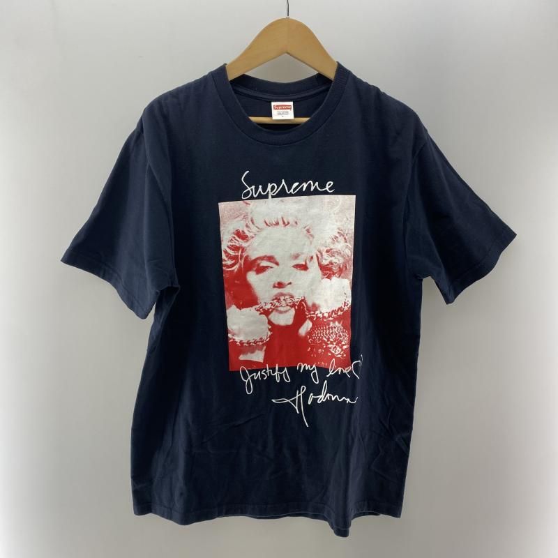 シュプリーム Supreme 18AW Madonna Tee ネイビー size L シュプリーム マドンナ 24