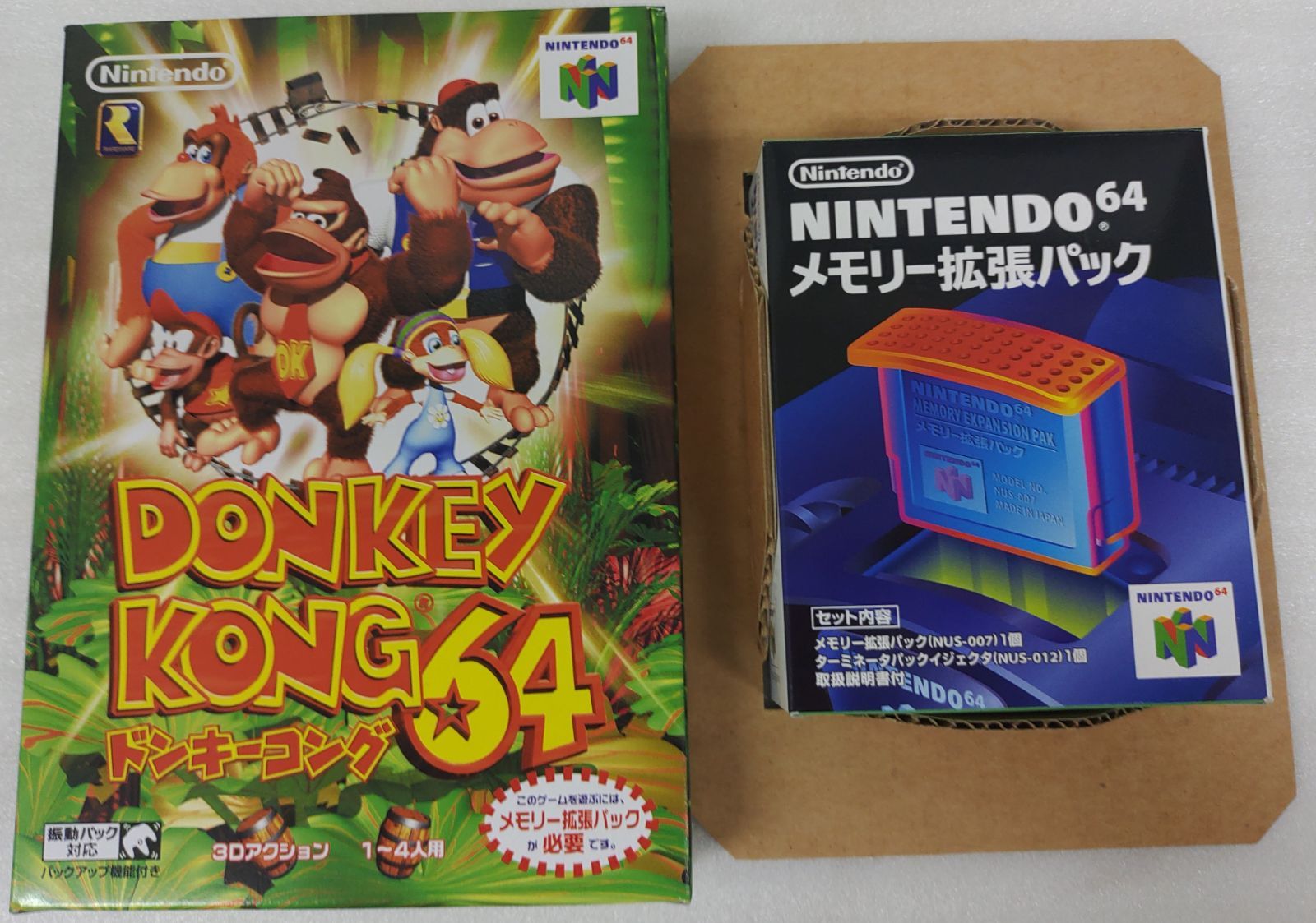 ドンキーコング64 DONKEY KONG 64 メモリー拡張パック付き MC1-01-2B_20250922_sm_M48