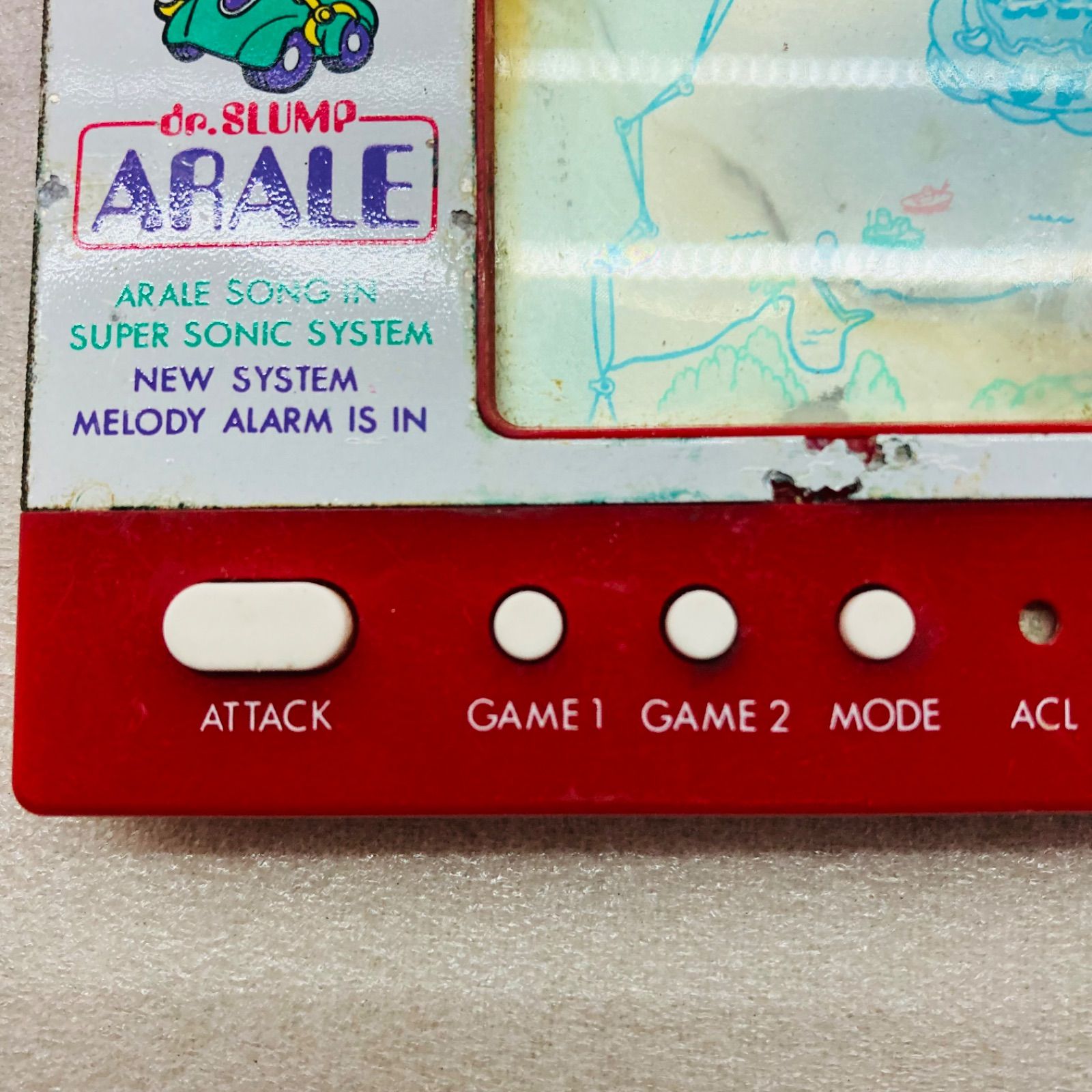 ジャンク】Dr.スランプ アラレちゃん ゲームウォッチ ガッちゃん