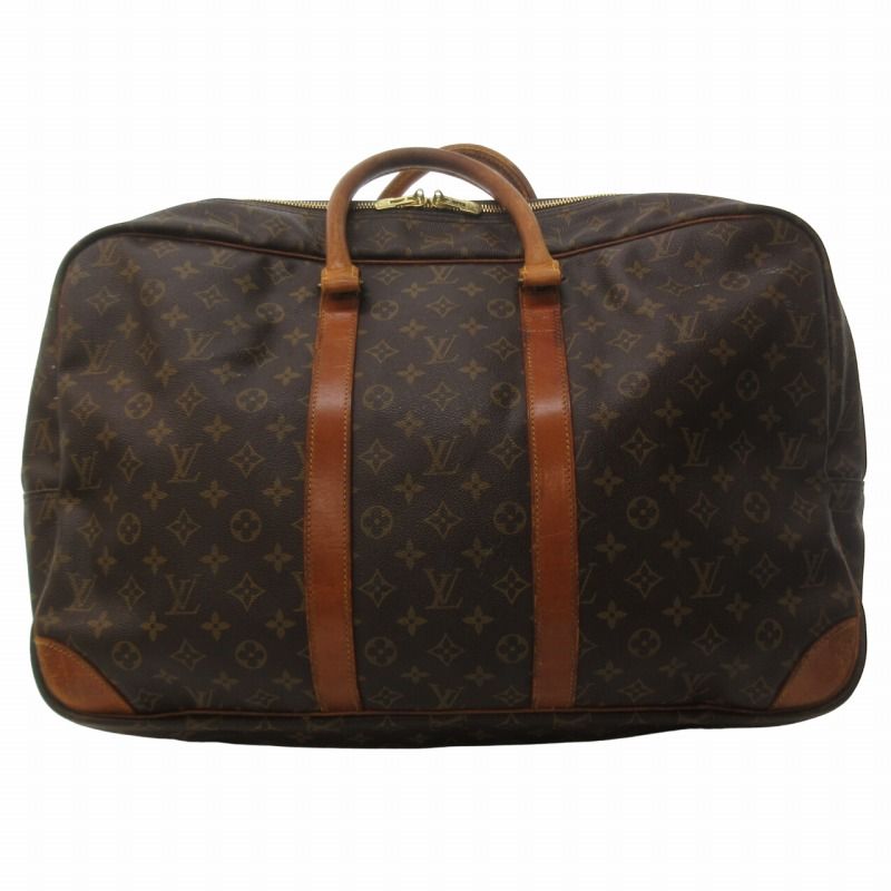 ルイヴィトン LOUIS VUITTON M41404 シリウス55 トラベルバッグ ボストンバッグ モノグラム PVC×レザー ゴールド金具 茶色 ブラウン STK
