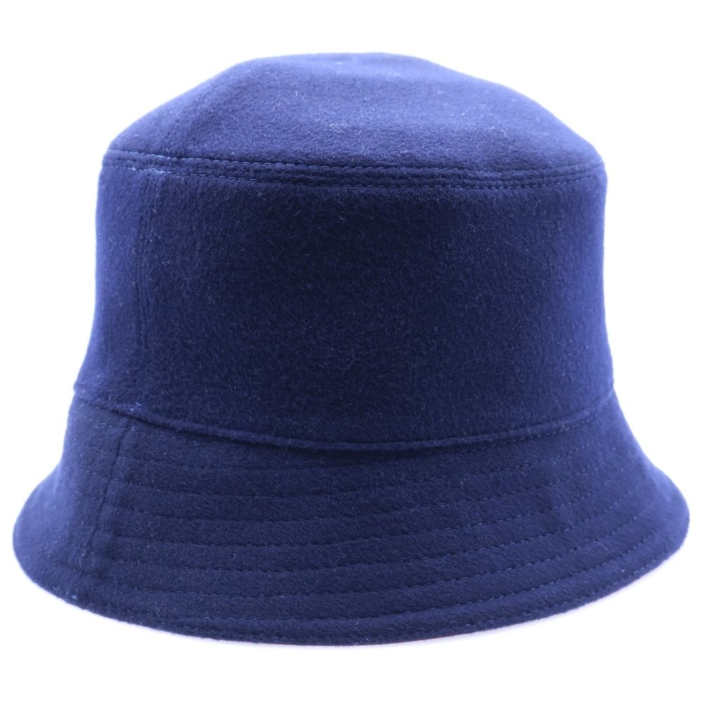 LOUIS VUITTON ルイヴィトン シャポー モノグラム レコード リバーシブル バケットハット ネイビー レッド M 7011