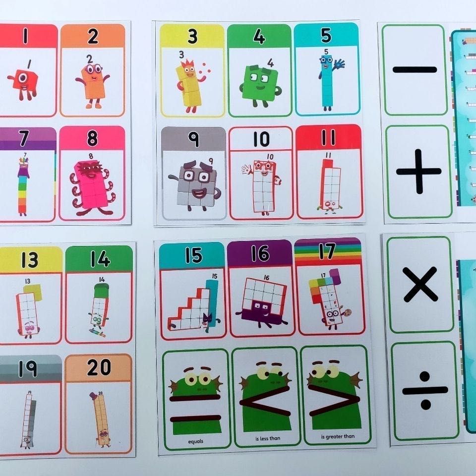 ナンバーブロックス シリーズ1-3 マイヤペン対応 NumberBlocks