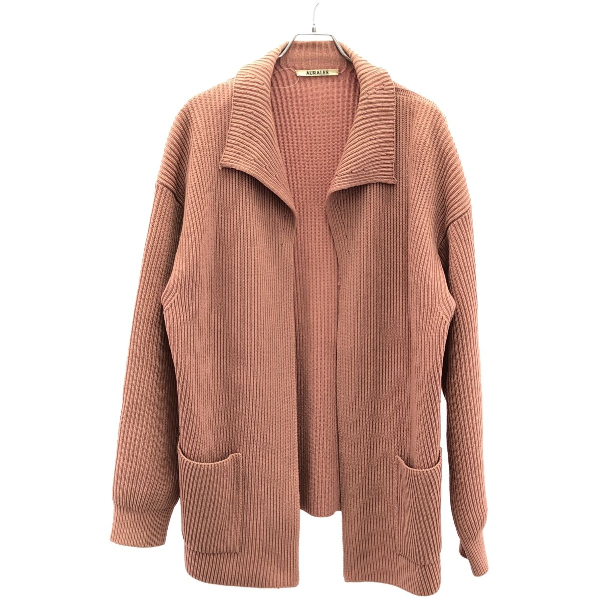 AURALEE オーラリー 20AW SUPER FINE WOOL RIB KNIT ウールリブニット 