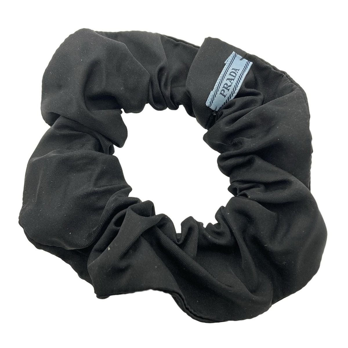 PRADA ブラック シュシュ PRADA(プラダ) シュシュ美品 - 黒 - メルカリ