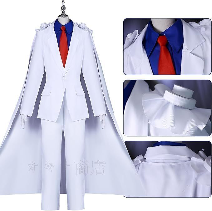 名探偵コナン 風 怪盗キッド 黒羽 快斗 くろば かいと コスプレ衣装