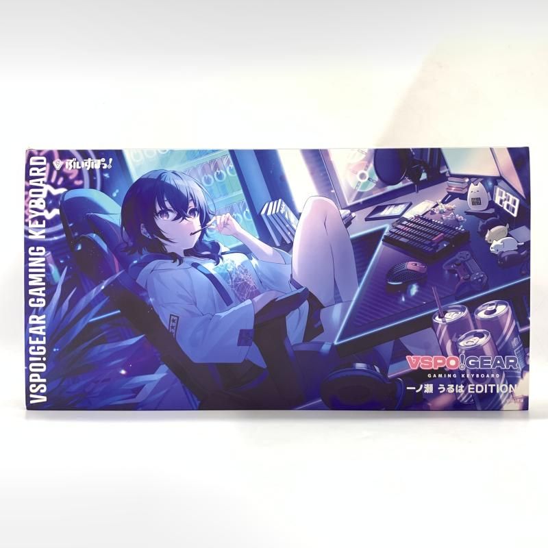 【未開封】 ぶいすぽっ! VSPO!GEAR ゲーミングキーボード 一ノ瀬うるは VSPO! GEAR ゲーミングキーボード 第1弾 一ノ瀬うるはEdition