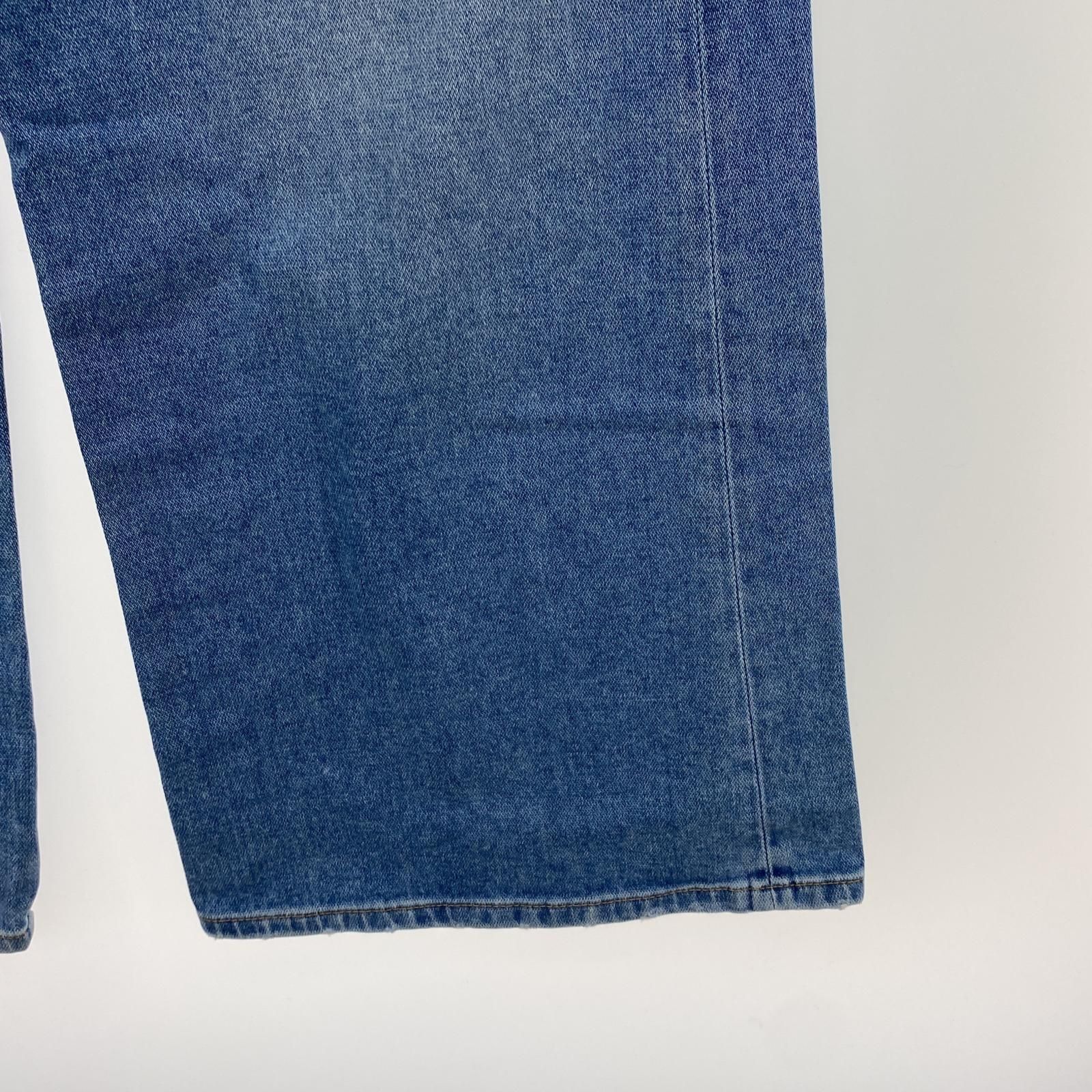 DIESEL ディーゼル ワイドデニムパンツ size27/ブルー