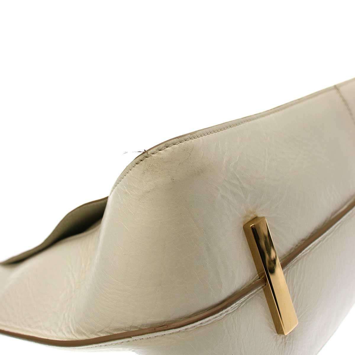 TOD’S トッズ TIMELESS ワンショルダーレザーバッグ  ホワイト TOD'S トッズ TIMELESS ワンショルダーレザーバッグ ホワイト - メルカリ