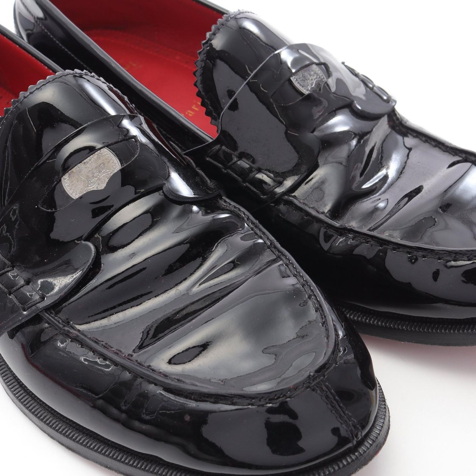【大人気】Christian Louboutin パテントレザーローファー Penny woman マルチカラー パテントレザー - Shoes - Women