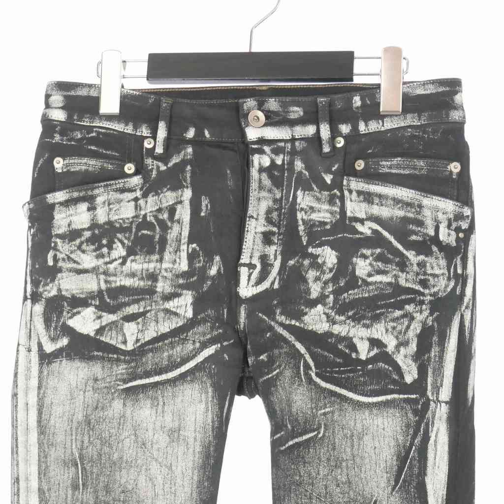 ダークシャドウ DRKSHDW Rick Owens 21AW TYRONE CUT DENIM スーパー