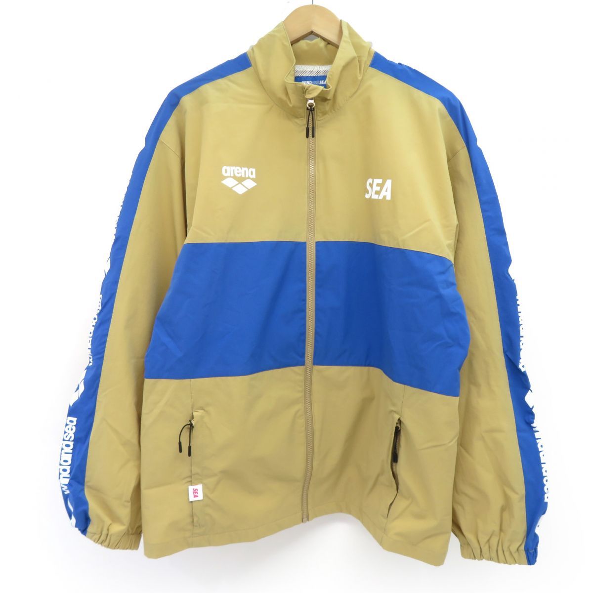 WIND AND SEA×ARENA ウィンダンシー アリーナ NYLON TRACK JACKET