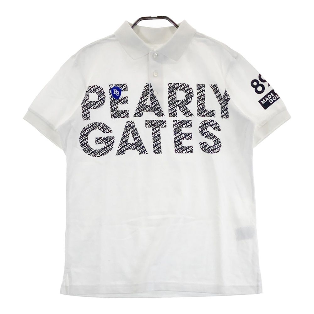 サイズ：4 PEARLY GATES パーリーゲイツ 053-1260655 半袖ポロシャツ