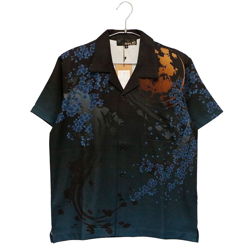 クリーニング済 CRIMIE アロハシャツ 花柄 半袖 黒 クリーニング済 CRIMIE アロハシャツ 花柄 半袖 黒 - メルカリ