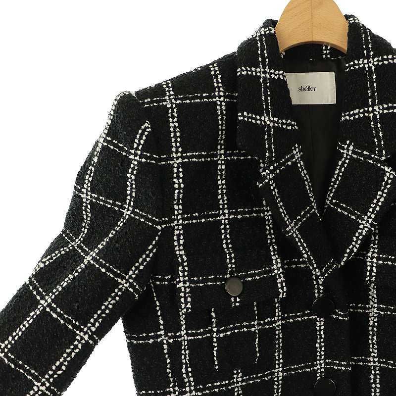 5th check tweed jacket シェリエsheller