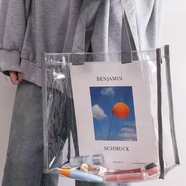 クリアバッグ トート トートバッグ 防水 ツアーバッグ 保護
