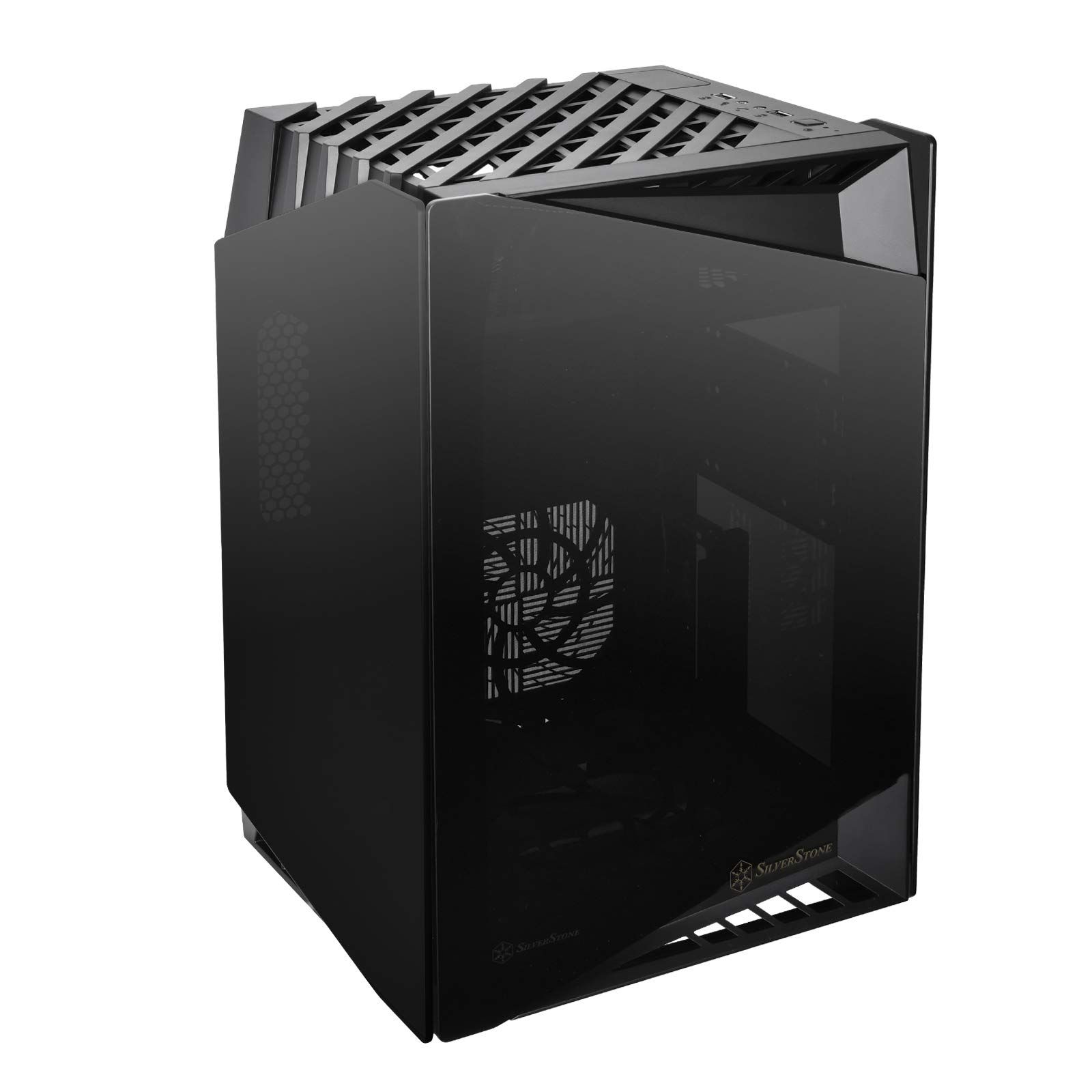 SilverStone Lucidシリーズ 強化ガラス製PCケース SST-LD 03 B